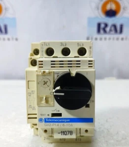 TELEMECANIQUE GV2-P14 6-10A MOTOR CIRCUIT BREAKER SCHNEIDER GV2P14 FREE SHIPPING - Picture 1 of 9