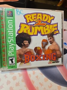 Sony PlayStation 1 (PS1)- Ready 2 Rumble Boxing (Greatest Hits): Tested Works - Picture 1 of 6