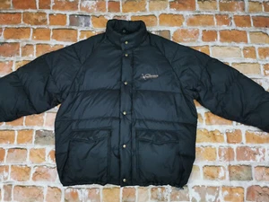 Chevignon Vintage Winter Down Jacket Outfit Department Black Size XXL Tip Top - Picture 1 of 11