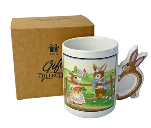 Taza de café Avon conejito de Pascua conejo taza de té taza de colección Pascua LN / - Imagen 1 de 7