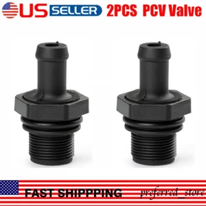 2 x PCV Valve Fits For Nissan For Versa 2009-2022 For Kicks 2018-2021 1.6L New - Picture 1 of 10