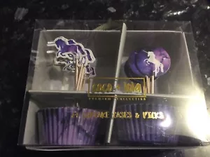 Nuovo con scatola Coco + Lola Unicorn 24 custodie per cupcake e 24 topper - Foto 1 di 5