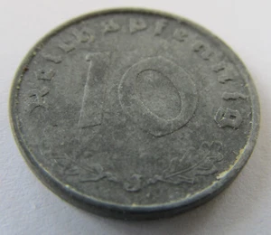 1941 Germany Hamburgische Münze, Third Reich 10 Reichspfennig KM# 101 - Picture 1 of 6