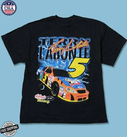 Vintage 2003 Terry Labonte T-Shirt S-5XL Fan Gift Tee Cover