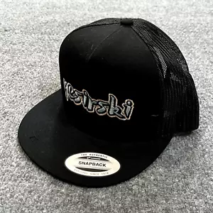 Yesirski Weed Strain Truckers Cap Black Cookies Hippie Stoner Festival Rave Bud - Picture 1 of 6