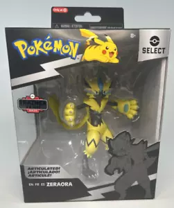 Pokemon Select Trainer Team Zeraora 6" Figure Target Exclusive Jazwares NIB - Picture 1 of 8