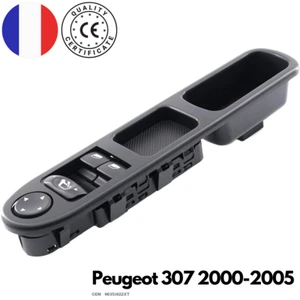 Commande Bouton Interrupteur Lève-Vitre pour Peugeot 307 (2000-2005) 96351622XT - Imagen 1 de 6