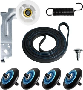 Dryer Roller Pulley Belt Repair Kit For Samsung DV42H5200EW/A3 DV45H7000EW/A2 - Picture 1 of 1
