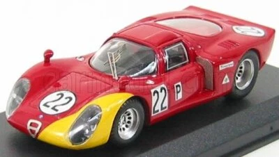 MODELLINO AUTO STATICO BEST MODEL ALFA ROMEO 33.2 #22 DAYTONA 1968 CASONI 1/43 - Immagine 1 di 4