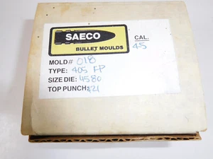 SAECO #018 2 CAV MAG MOLD 45cal RIFLE 405gr FP (458-459 Diameter) - Picture 1 of 4