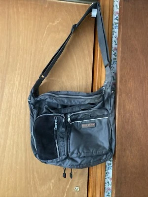 New Eddie Bauer Grey Canvas Duffel Travel / Carry-On Tote Bag - Image 1 of 4