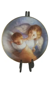 Placa de coleccionista Hush-A-Bye de MaGo de la colección Heavenly Angels numerada - Imagen 1 de 3