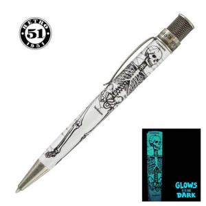 Retro 51 Vintage Metalsmith Tornado Pen, Dr. Gray (Skeleton) - Picture 1 of 5