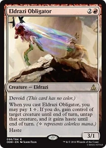 2XELDRAZI OBLIGATOR Oath of the Gatewatch MTG Creature — Eldrazi Rare - Picture 1 of 1