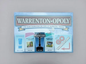 Warrenton-opoly Board Game Warrenton, Virginia VA - NEW SEALED - Picture 1 of 5
