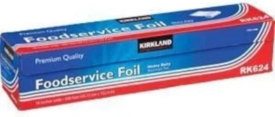 Kirkland Signature Super Premium Quality Foodservice Foil Heavy Duty 45cm x 100m - Image 1 of 3