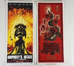 Lot of 2 Umphrey's McGee Concert Poster Handbills 2005 San Francisco 2007 Denver - Picture 1 of 8