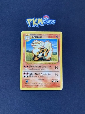 Pokémon TCG Arcanine Base Set 23/102 Regular HP. - Image 1 of 3