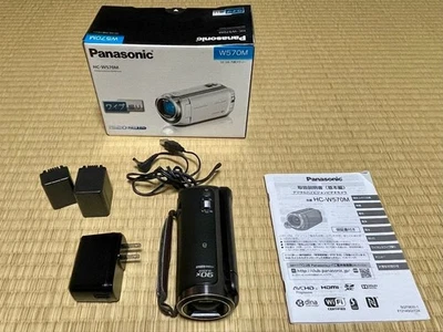 Panasonic HC-W570M Black Digital Hi-Vision Camcorder 32GB w/Box - Image 1 of 4