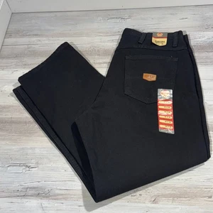 NUEVO Pantalones de mezclilla Red Kap grandes para hombre talla 40x30 calce relajado negros construcción informal - Imagen 1 de 11