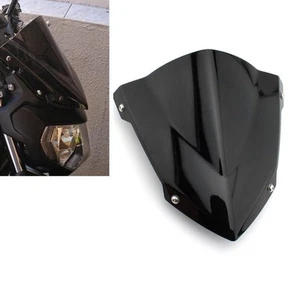Schwarz Windschutzscheibe Abweiser Für YAMAHA MT07 FZ-07 2021-2022 - Bild 1 von 1