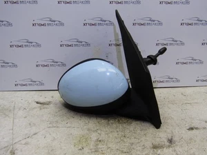 Außenspiegel manuell (Fahrerseite) für CITROEN C1 107 AYGO 2005-2014 IN BLAU - Bild 1 von 3