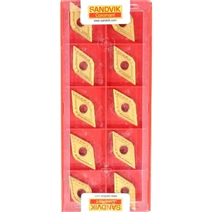 10 SANDVIK DNMG 150604-QM - Grade 235 CNC Lathe Coated Carbide Turning Inserts - Picture 1 of 9
