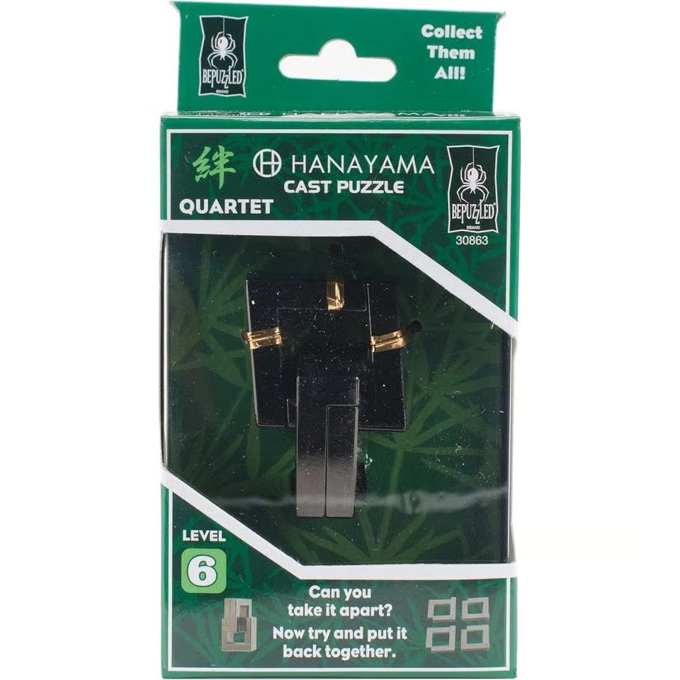 University Games,  Hanayama Puzzle Quartet L6 - Image 1 of 1