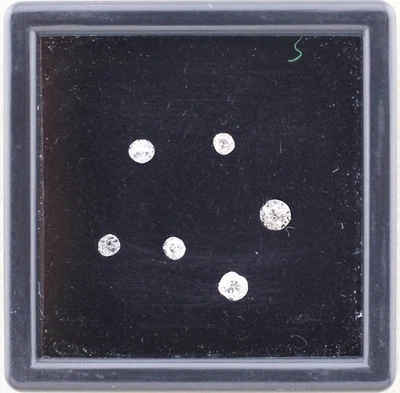 Natural 0.50ct Old European Cut Loose Diamond Lot of 6 - Image 1 of 3