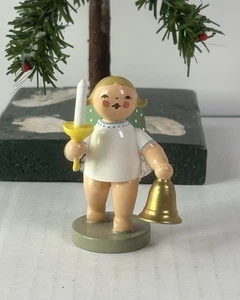 1877/25 Engel mit Glocke und Kerze von Wendt und Kühn Erzgebirge - Picture 1 of 4