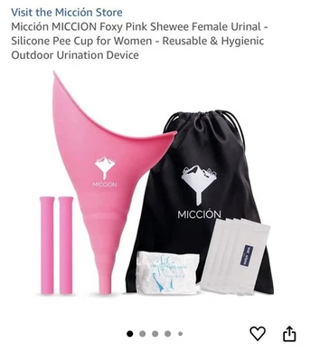 Dispositivo portátil urinario femenino Miccion rosa-bueno para cirugía, camping, etc. NUEVO Foto 1 de 4