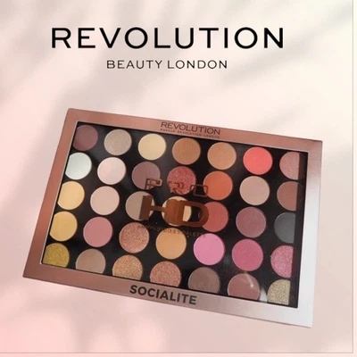 Makeup Revolution Pro HD Palette Amplified 35 in Socialite - Image 1 of 3