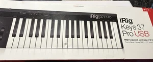 IK Multimedia iRig 37 Pro Tasten USB MIDI Controller Keyboard Kabel NEU OPEN BOX - Bild 1 von 3