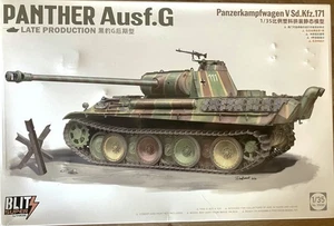 Takom Blitz Super 1/35 Scale Panther Ausf.G Model Kit - Imagen 1 de 7