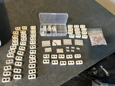 Custom 1:18 1/18 3.75 Diorama Bricks Blocks pavement items Joe Joytoy Force Rain - Image 1 of 4