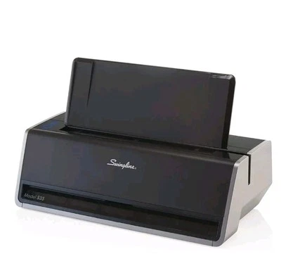 Swingline Electric Hole Puncher 3 Hole, 28 Sheet Capacity Three Hole Punch 3... - Image 1 of 4