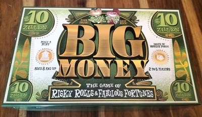 Big Money Board Game RISKY ROLLS FABULOUS FORTUNES Complete RAVENSBURGER LOVELY - Image 1 of 4