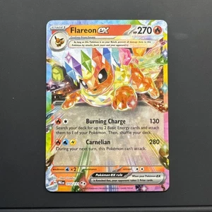 Flareon ex 014/131 Sv: Prismatic Evolutions Holo - Imagen 1 de 12