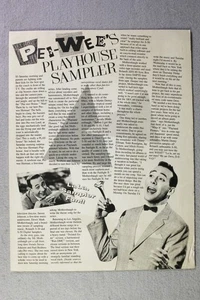 Artículo original "Pee-wee's Playhouse Sampler" con Devo's Mark Mothersbaugh - Imagen 1 de 1