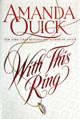 With This Ring by Amanda Quick (1998, Hardcover) - Sent Tracked - image 1 of 4