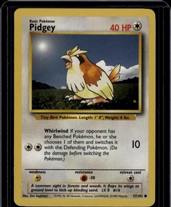 Juego base común Pidgey 057/102 casi nuevo - Imagen 1 de 2