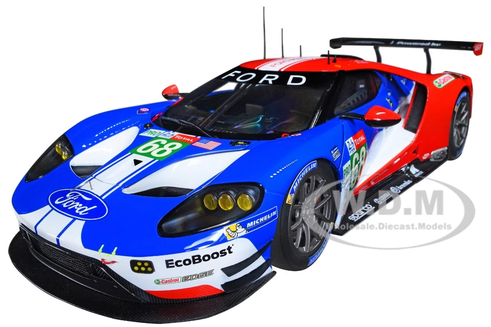 FORD GT #68 HAND - MULLER - BOURDAIS 24H LE MANS (2019) 1/18 MODEL AUTOART 81912