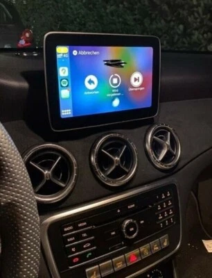 Für Mercedes Benz A B CLA CLS E GLA GLE E SL Carplay Android Auto Umrüstung - Bild 1 von 4