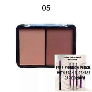 05 Duo Blusher Rouge Tawny Malva Rosa Melocotón Bronceado Natural 12 Mejores Colores - Imagen 1 de 1