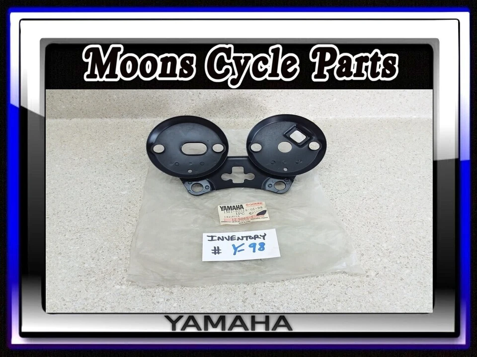 Cubierta de medidor de velocímetro y velocímetro Yamaha DT400 DT250 1977 de colección como nuevo #1M1-83519-01-98 Foto 1 de 4