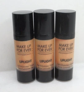 MAKE UP FOR EVER UPLIGHT FACE LUMINIZER GEL 32 0.55 OZ NWOB LOT OF 3 *DETAILS* - Picture 1 of 4