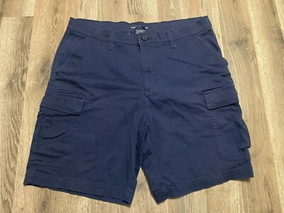 Croft & Barrow Shorts, Men's Size 36, Blue, Cargo Shorts, Pockets - Image 1 of 4