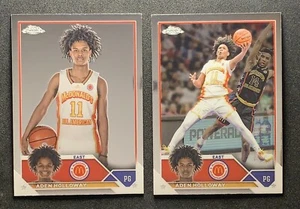 2023 Topps Chrome McDonalds Aden Holloway #55 & #7 Set Auburn Tigers - Picture 1 of 5