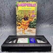 Garfield in Paradise VHS Tape 1992 Classic Kids Animated Cartoon CBS Video