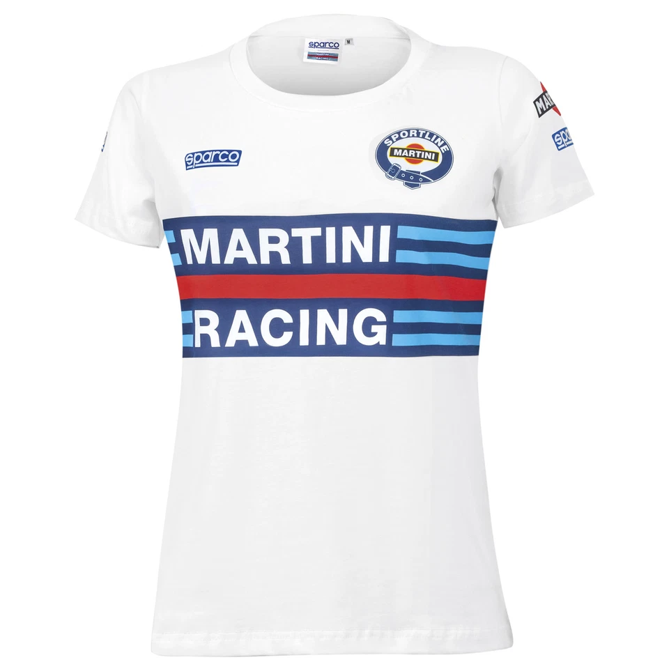 Camiseta Sparco Martini Carreras Damas Lancia Rally Fanwear Mujer Niñas Tallas Foto 1 de 4